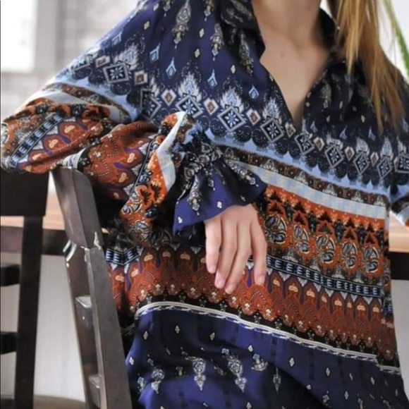 Last one Printed boho blouse - Picture 6 of 6